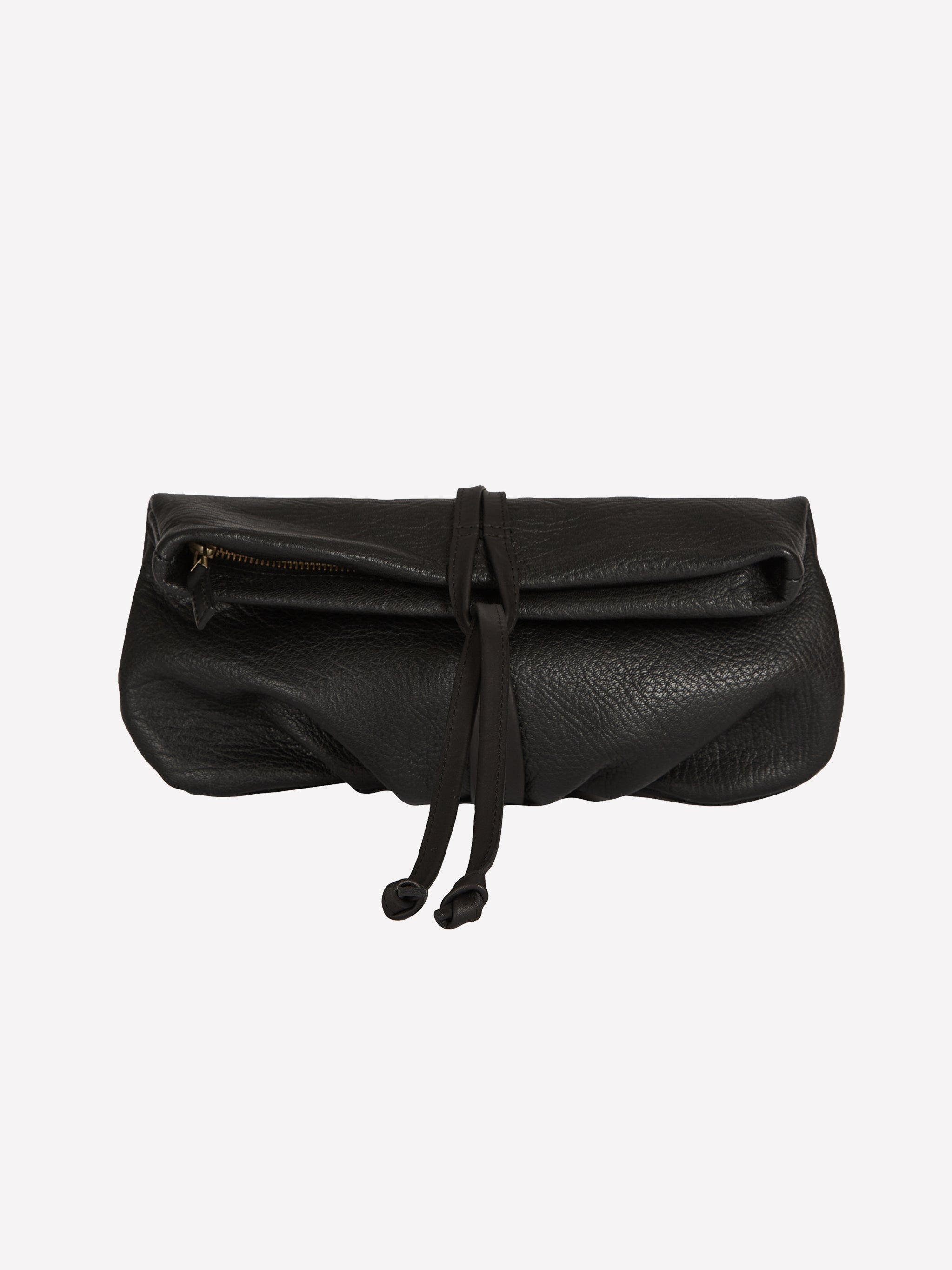 Black leather clutch bag best sale