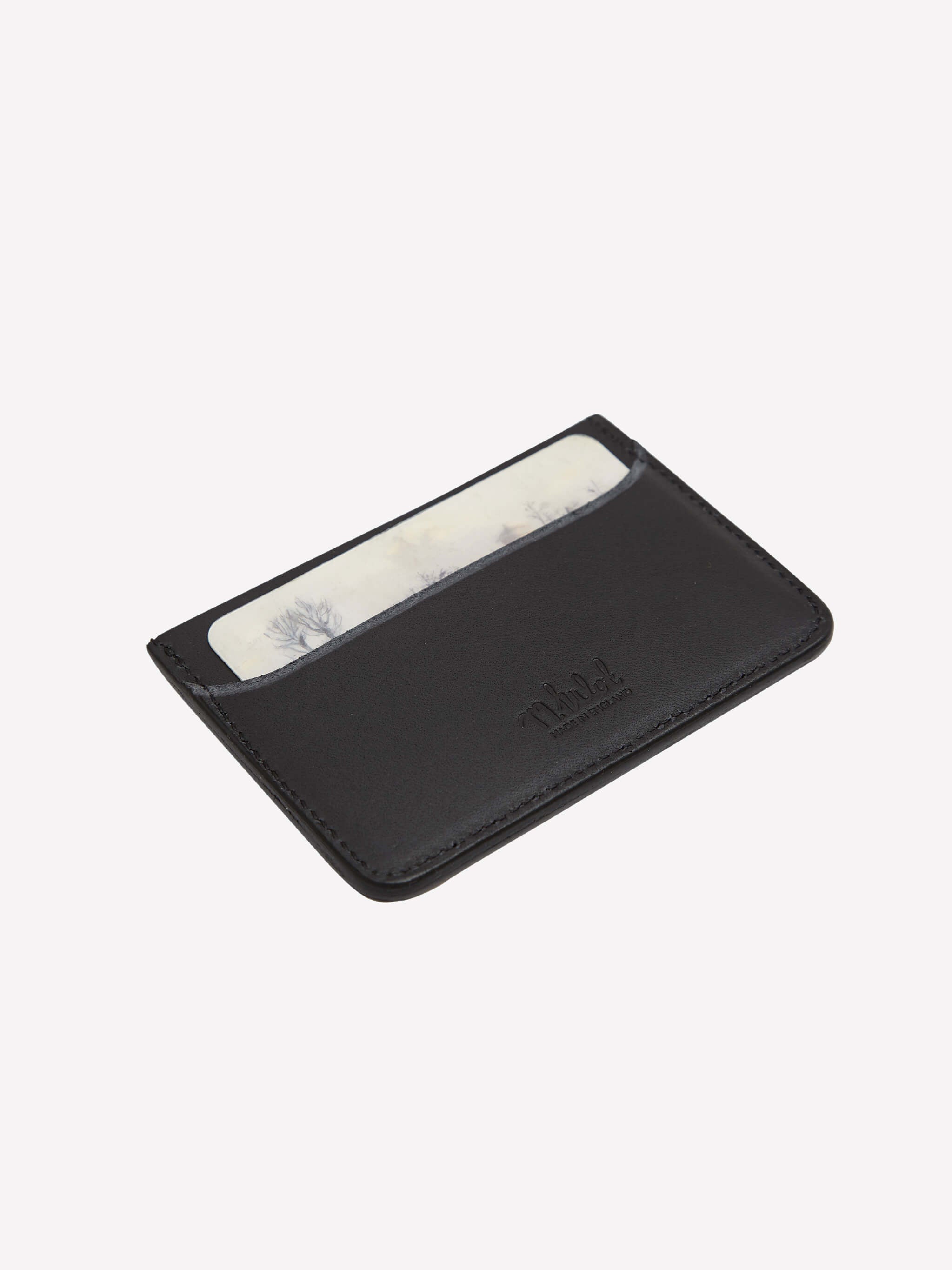 Socon Crafted Leather Cardholder - Black