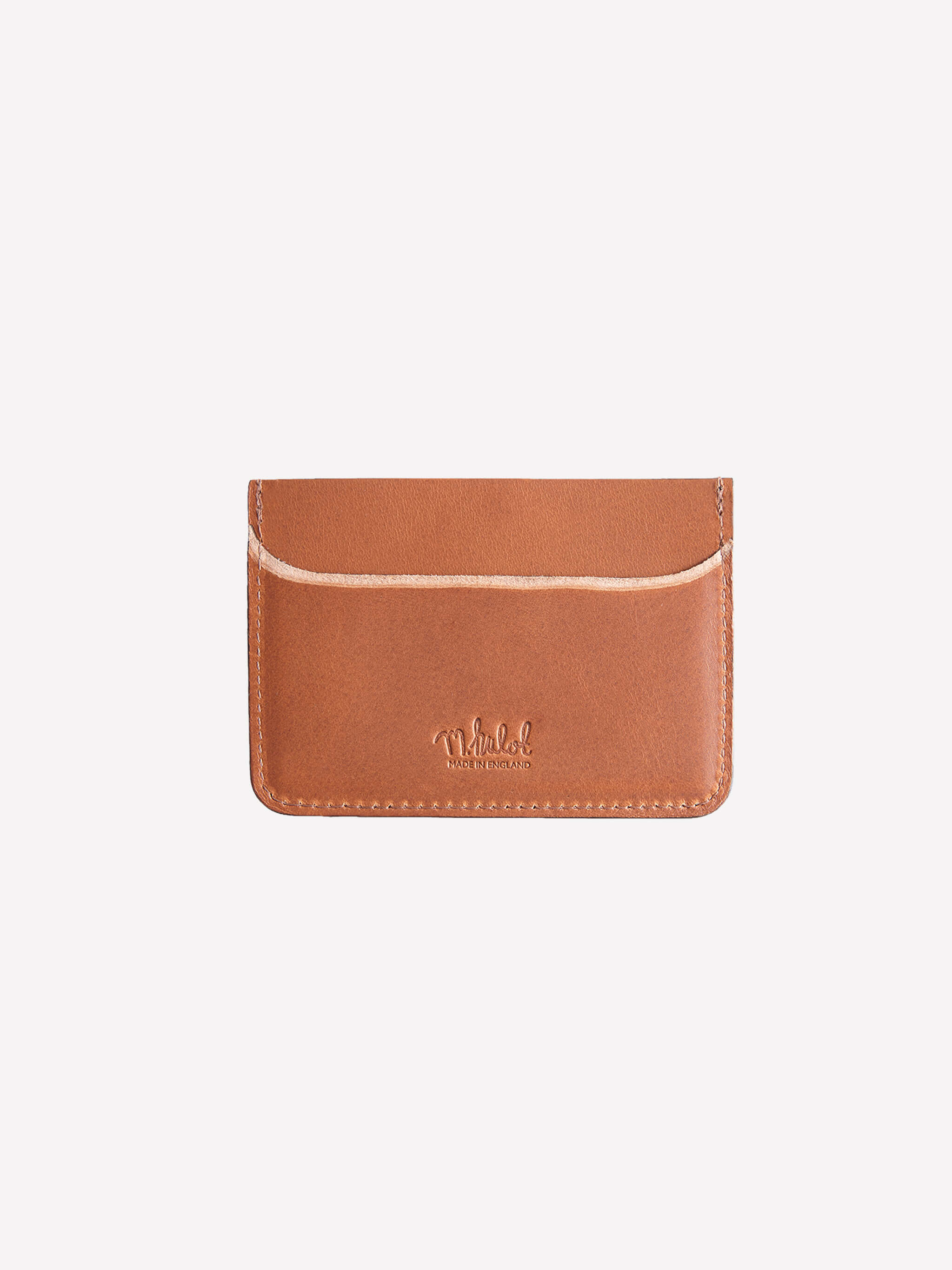 Socon Crafted Leather Cardholder - Tan