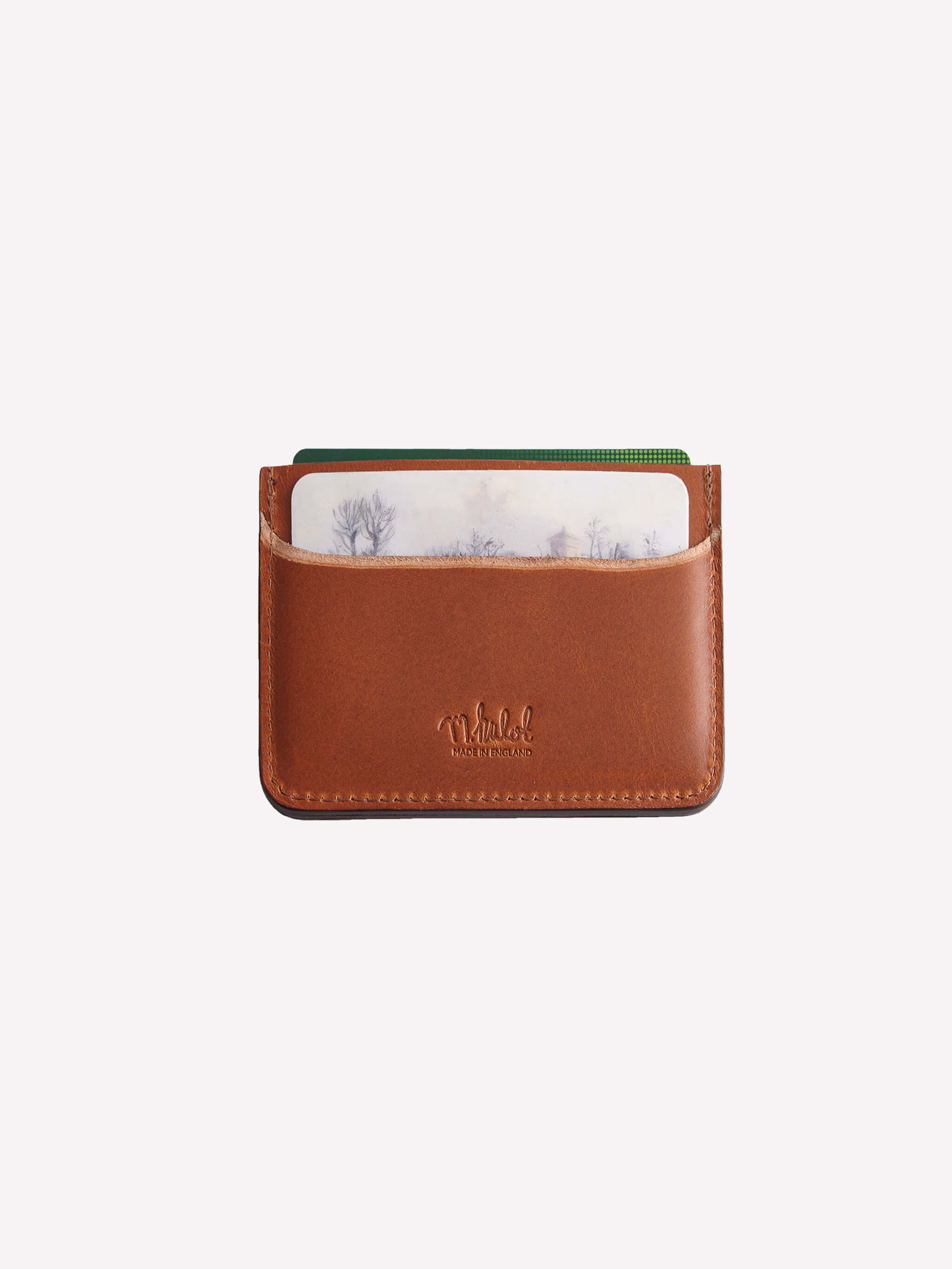 Socon Crafted Leather Cardholder - Tan