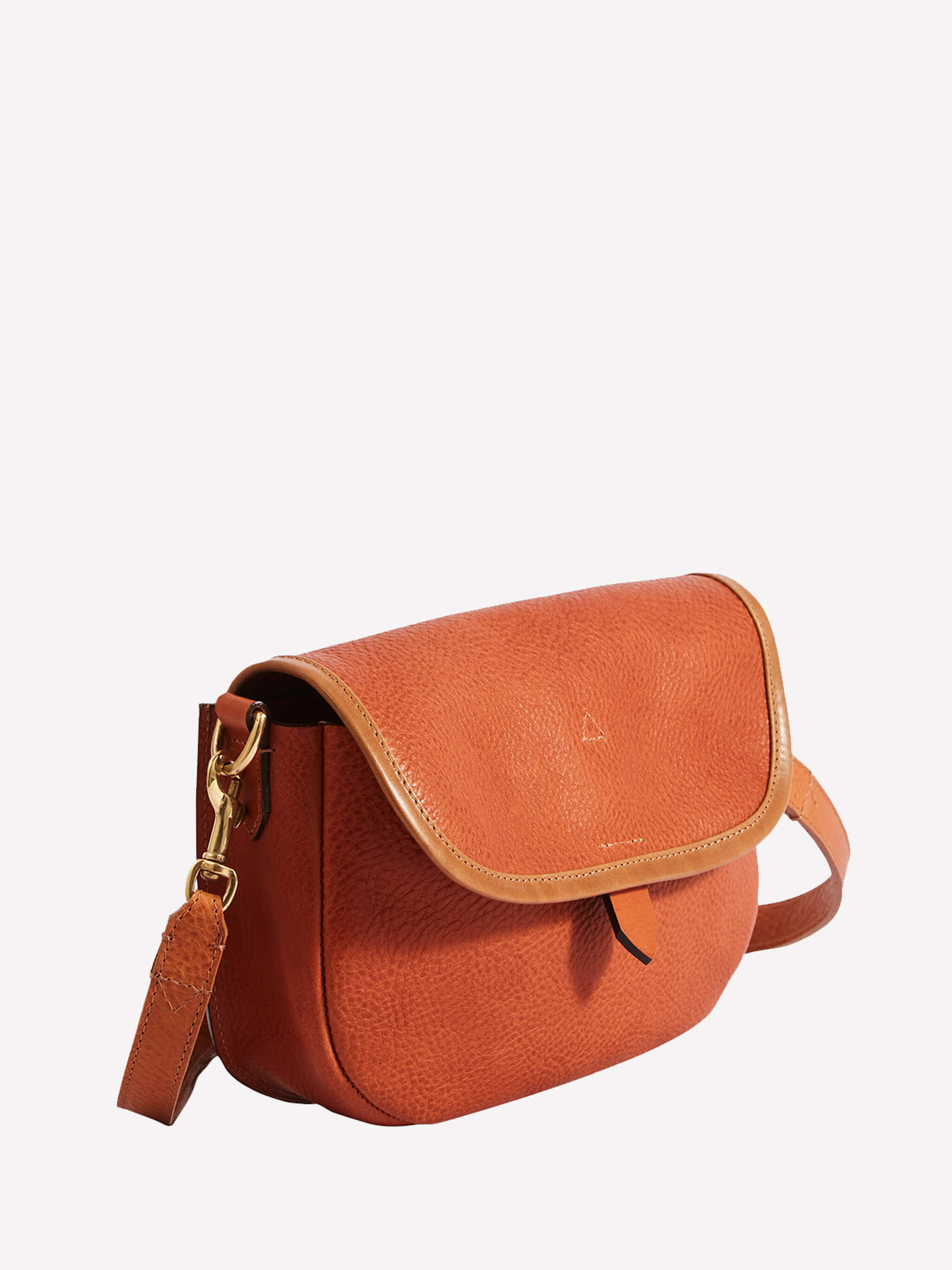 Alex Crossbody Bag - Cognac Mix