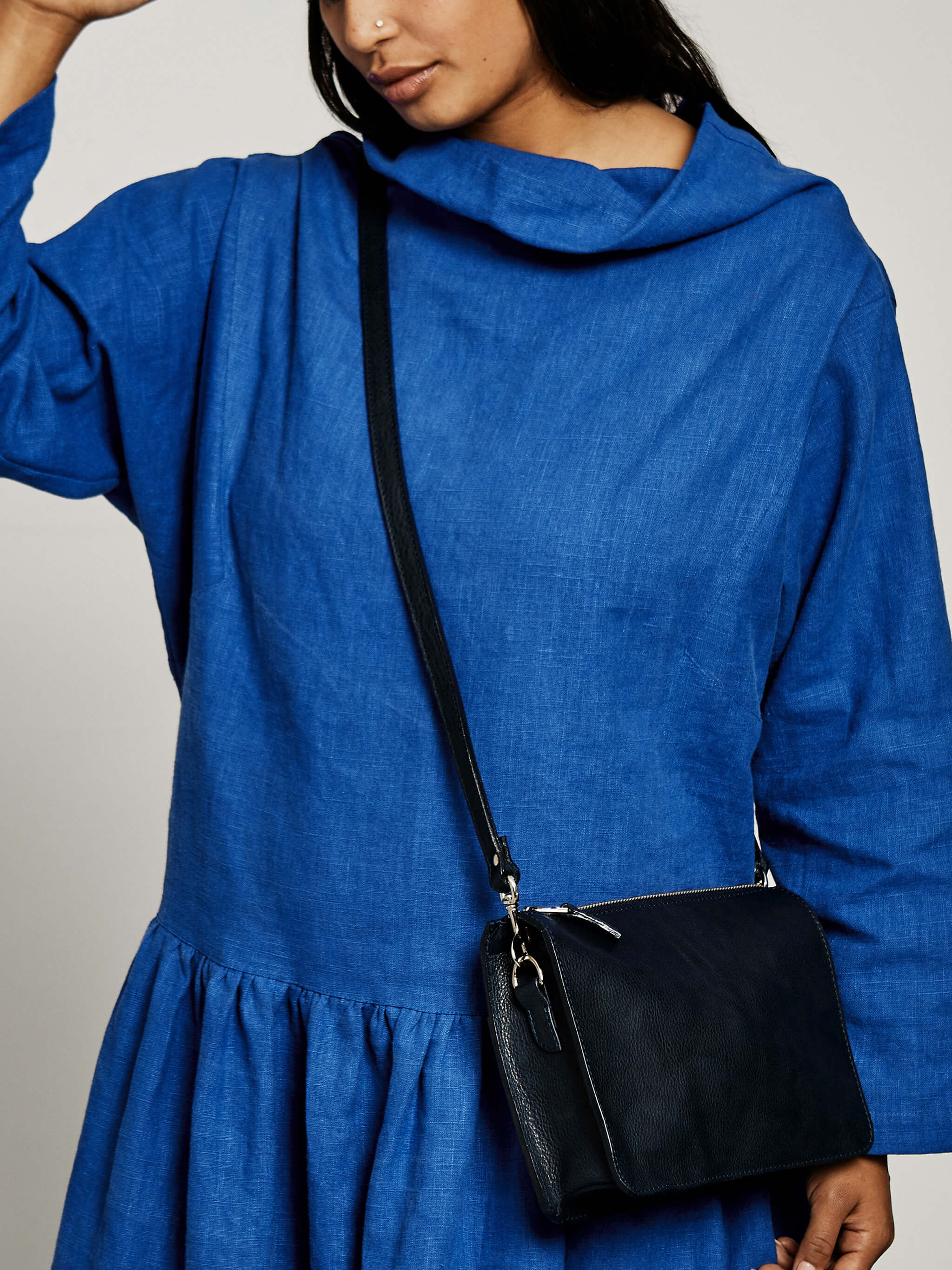 Ark Cross Body Bag - Prussian Blue