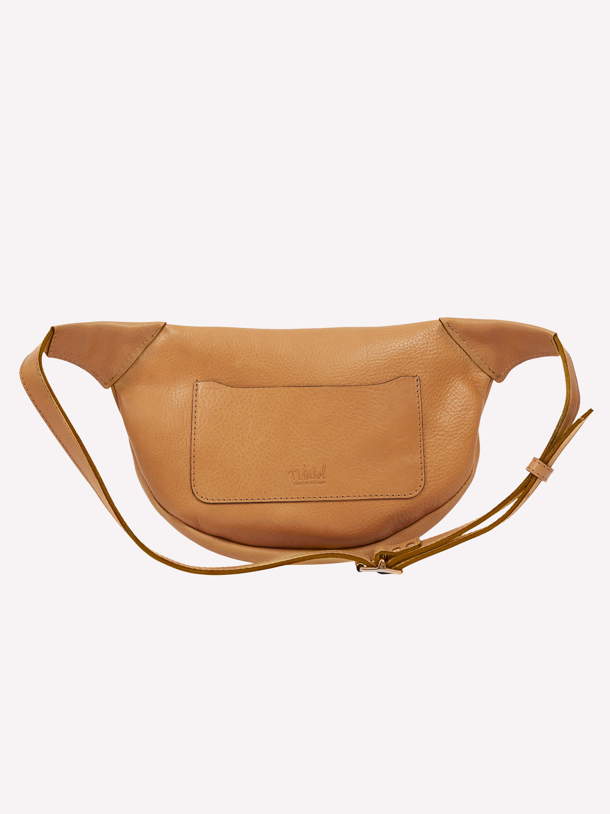 Loe Leather Bum Bag - Nude