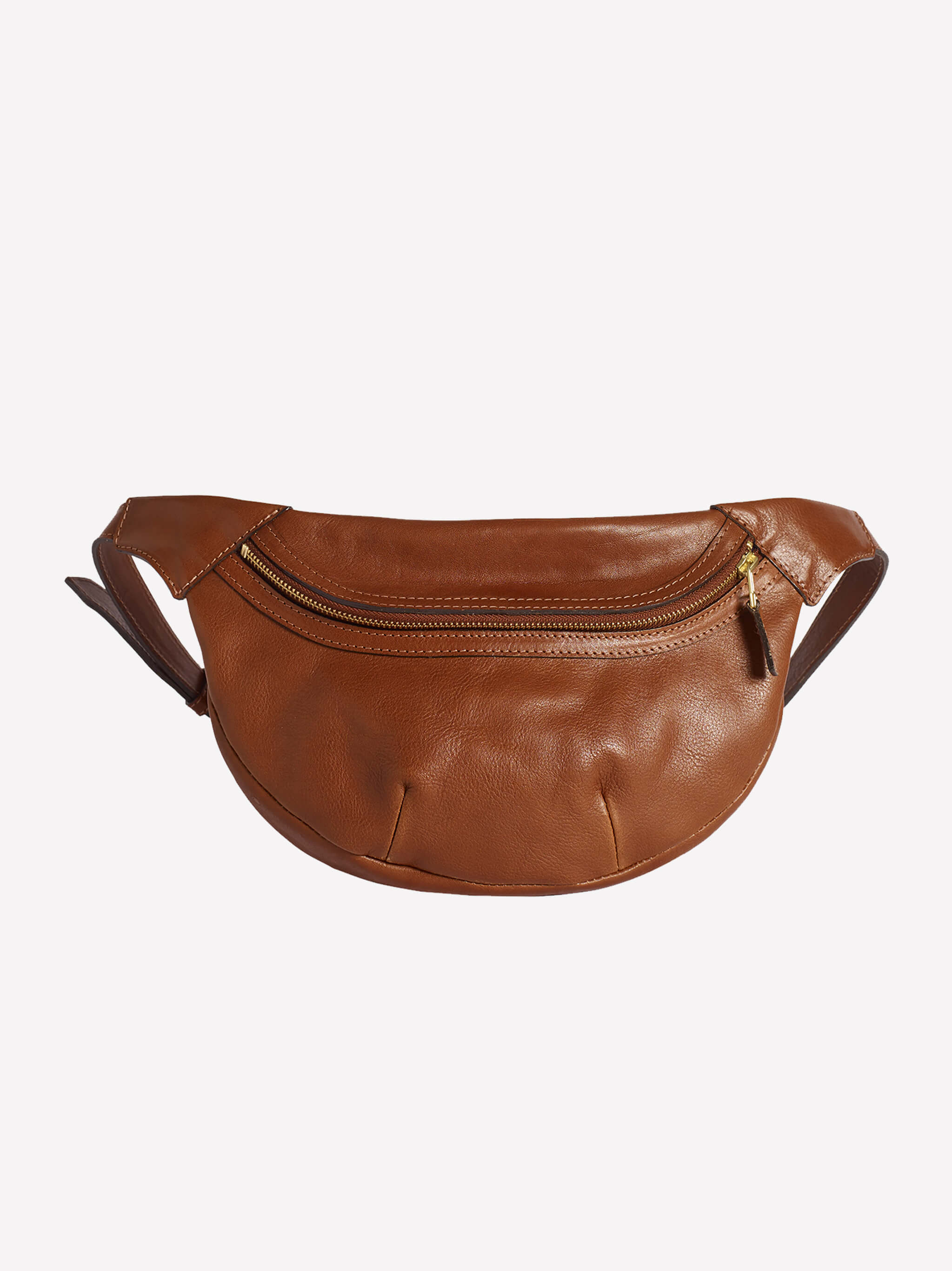 Loe Leather Bum Bag - Tan