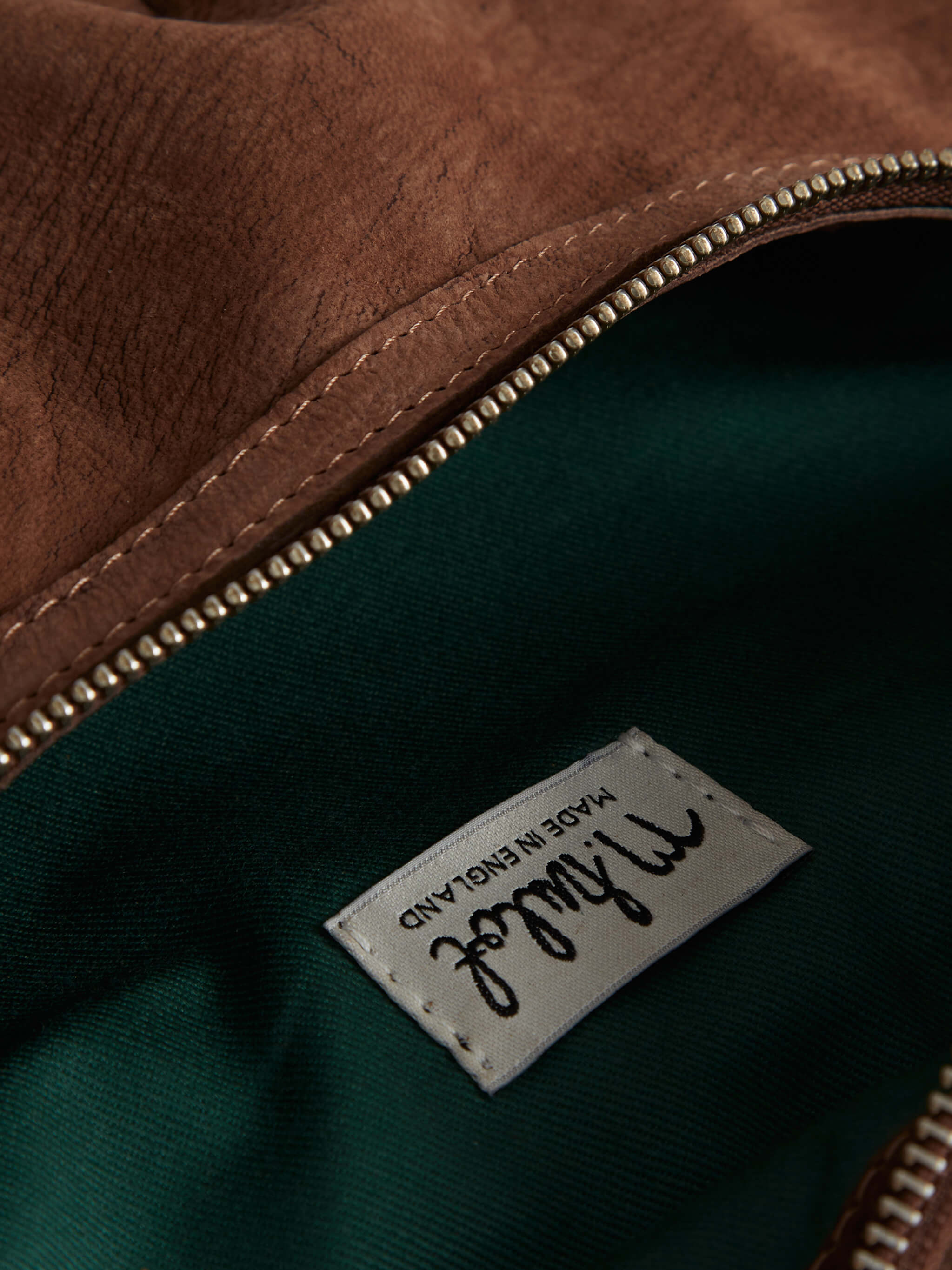 Loe Leather Bum Bag - Bitter Chocolate