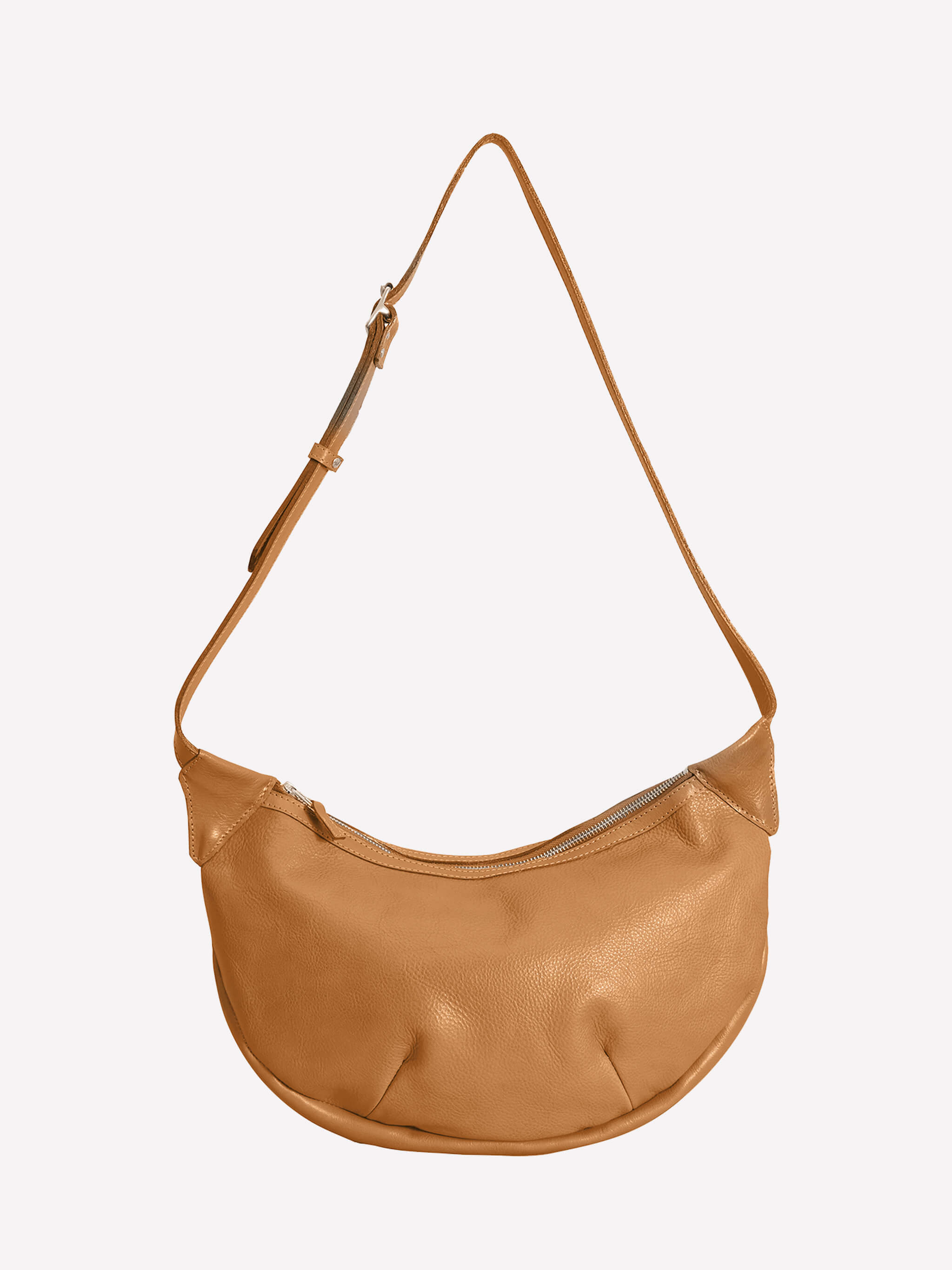 Mill Slouch Bag - Nude