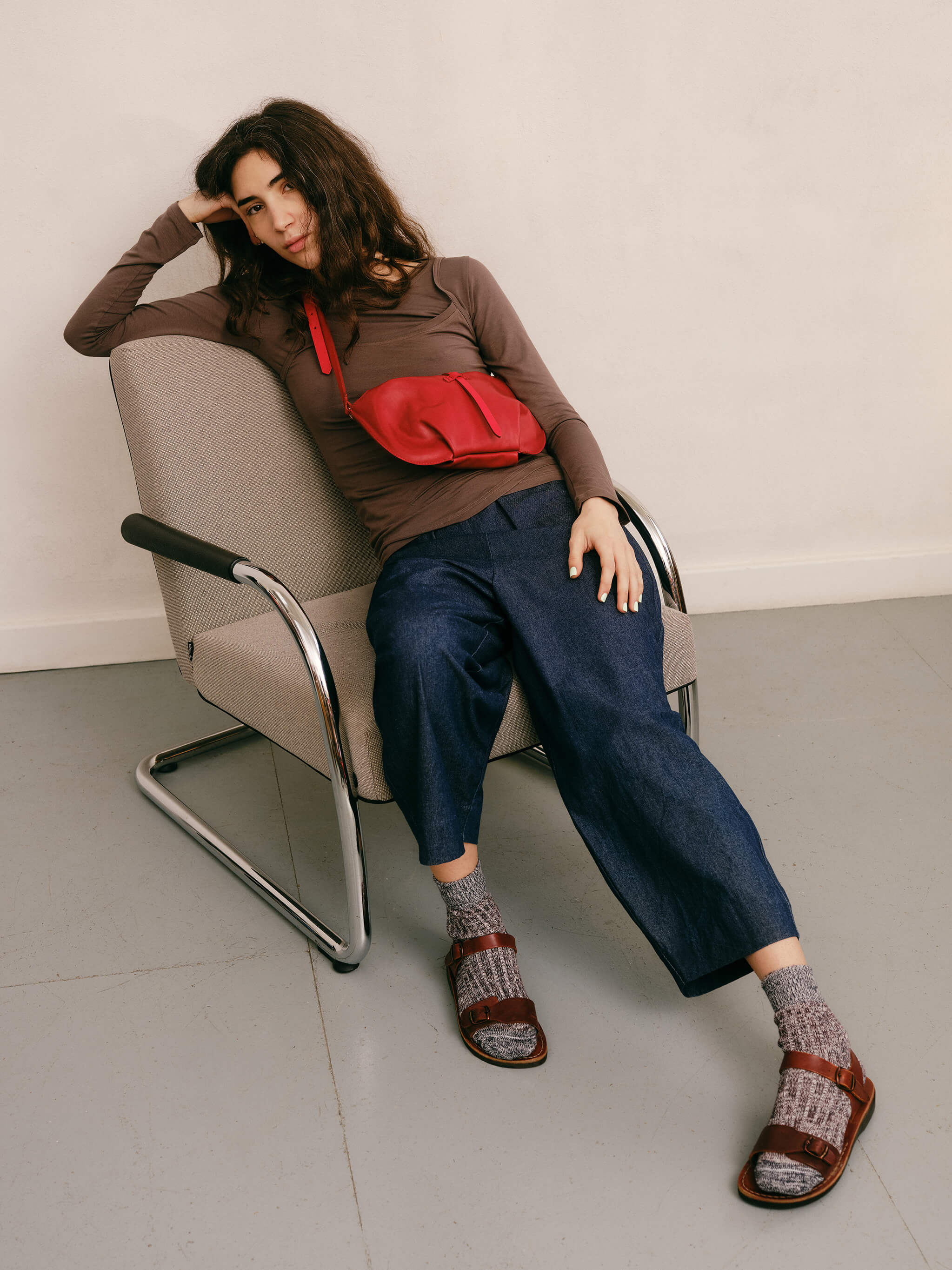 Rock and Ruby Matilda Socks - Beetroot