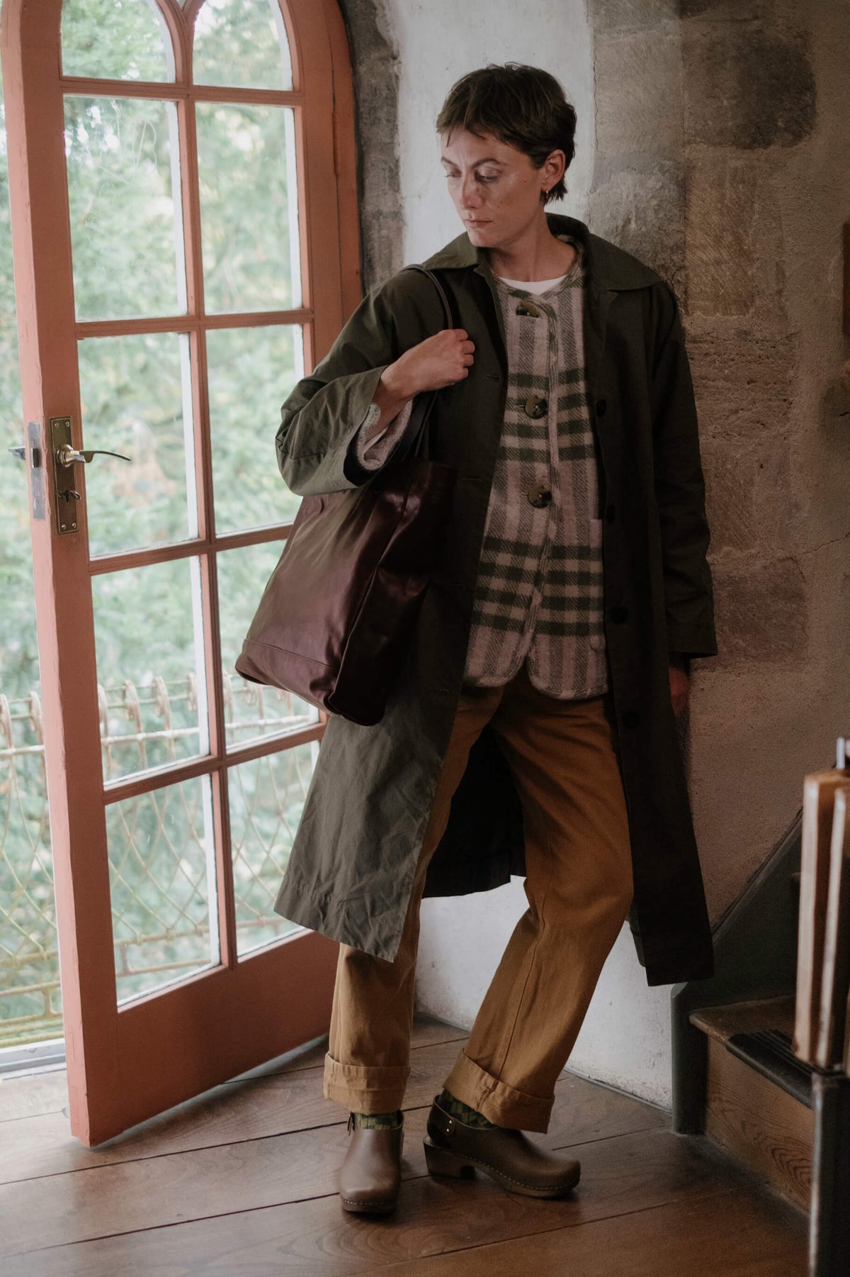 Ives Tote Bag - Chocolate