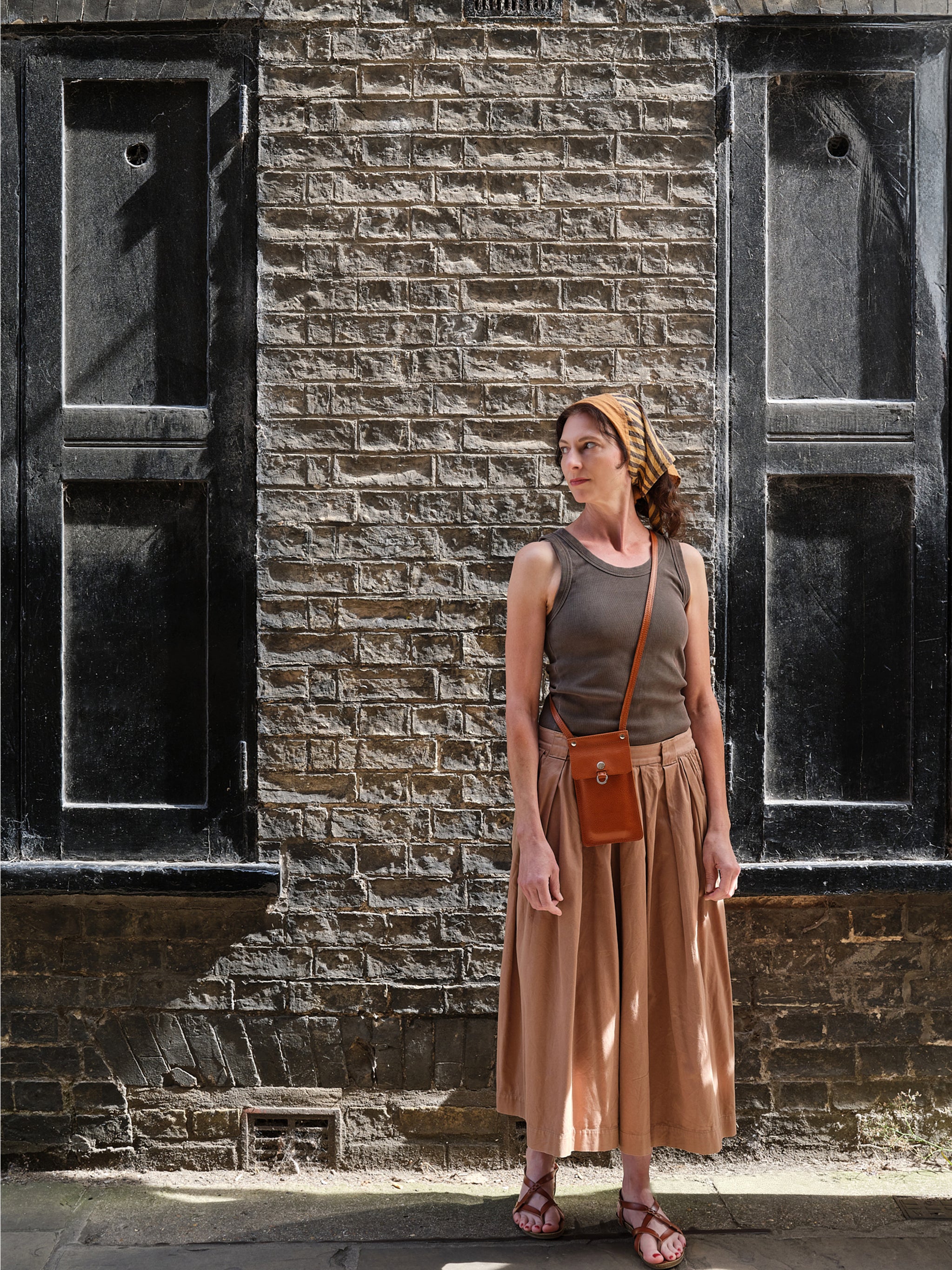 Port Crossbody - Cognac