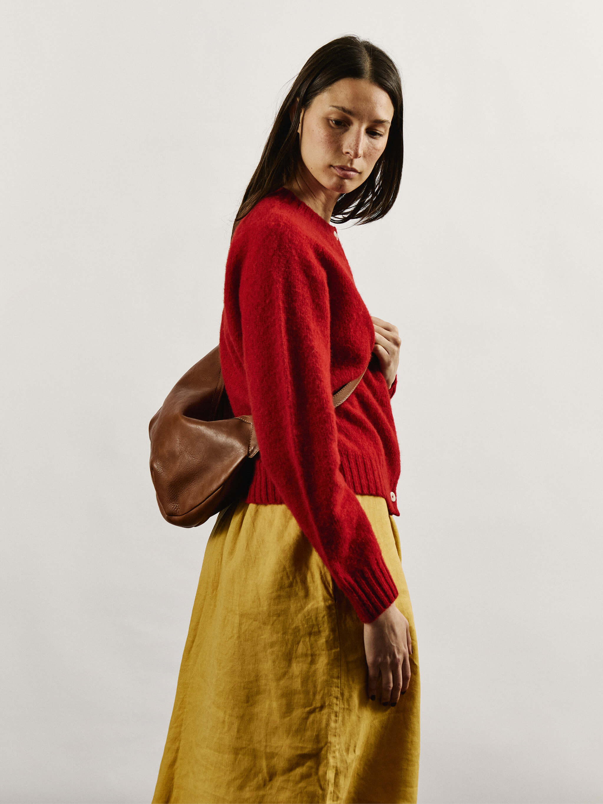 Mill Slouch Bag - Tan