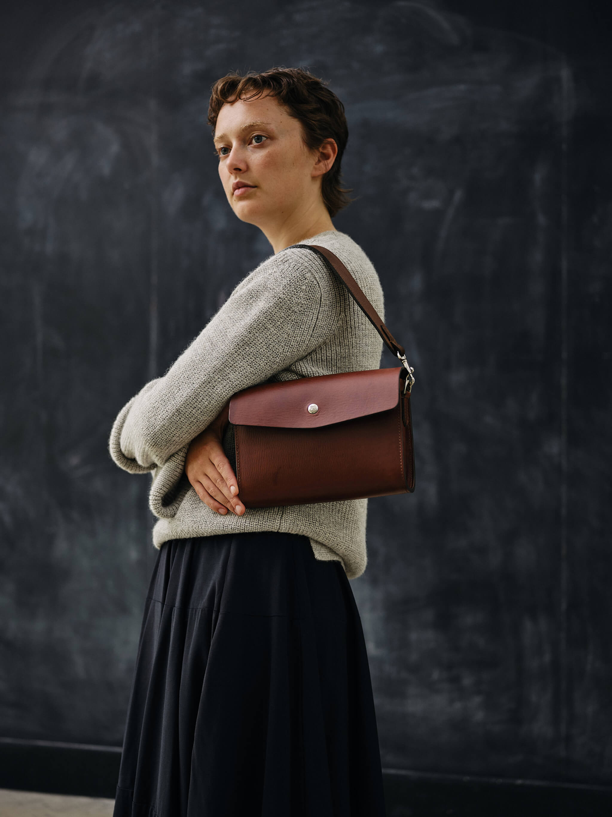 Rai Crossbody Bag - Conker