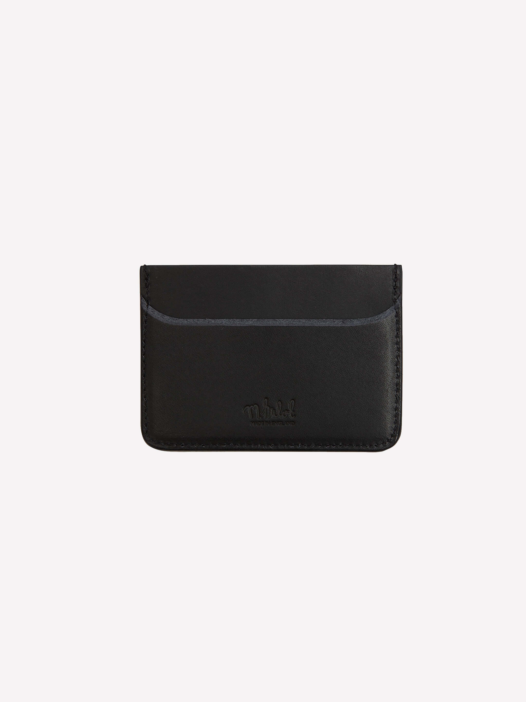 Socon Crafted Leather Cardholder - Black