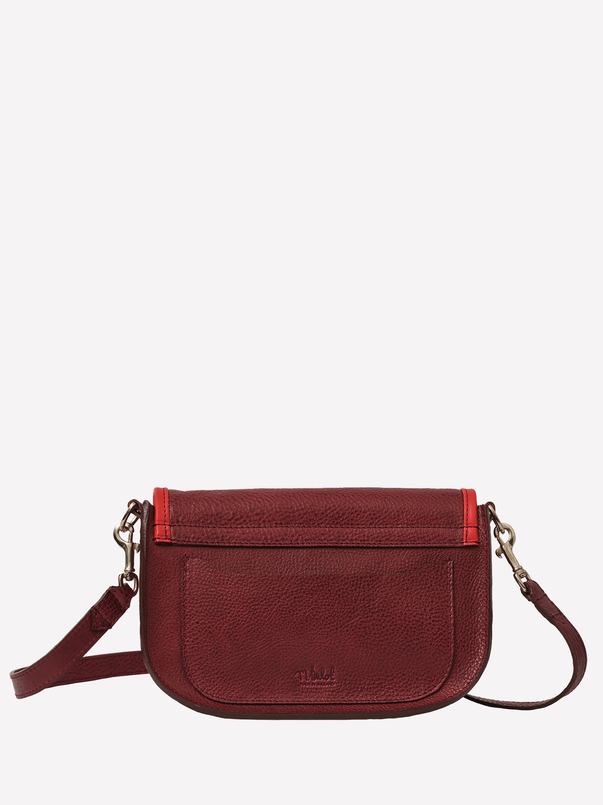 Alex Crossbody Bag - Burgundy and Red