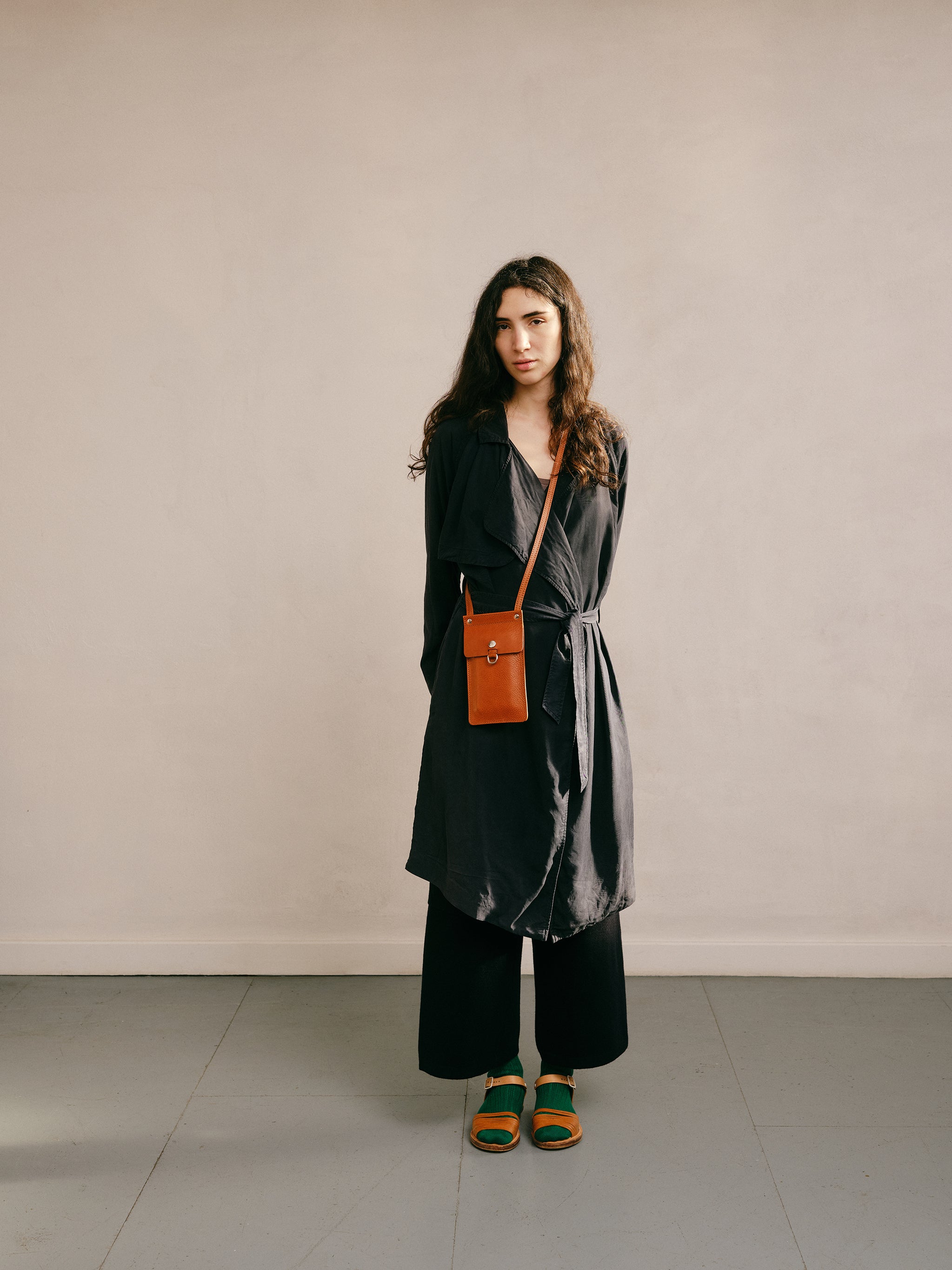 Port Crossbody - Cognac