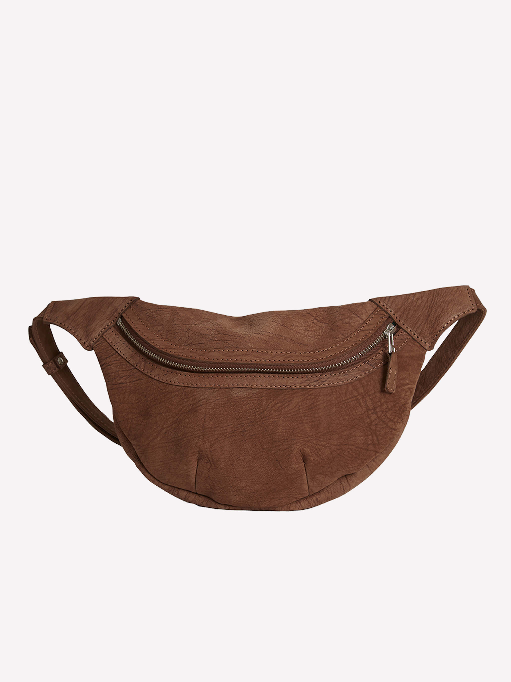 Loe Leather Bum Bag - Bitter Chocolate