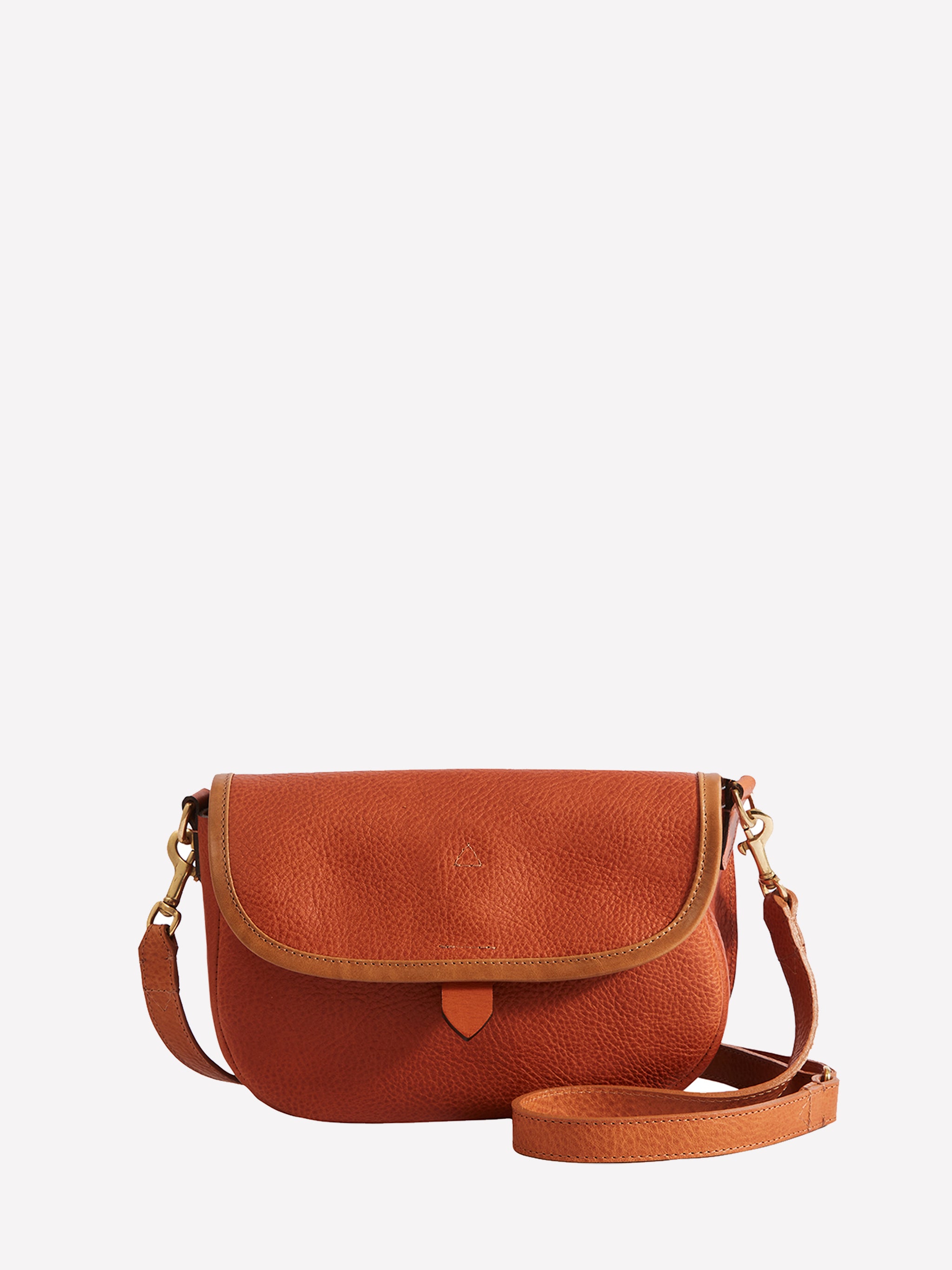 Alex Crossbody Bag - Cognac Mix