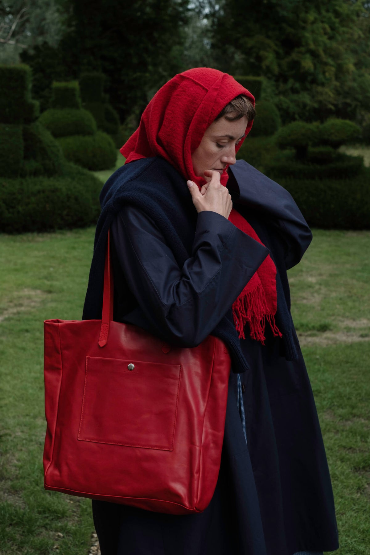 Ives Tote Bag - Red