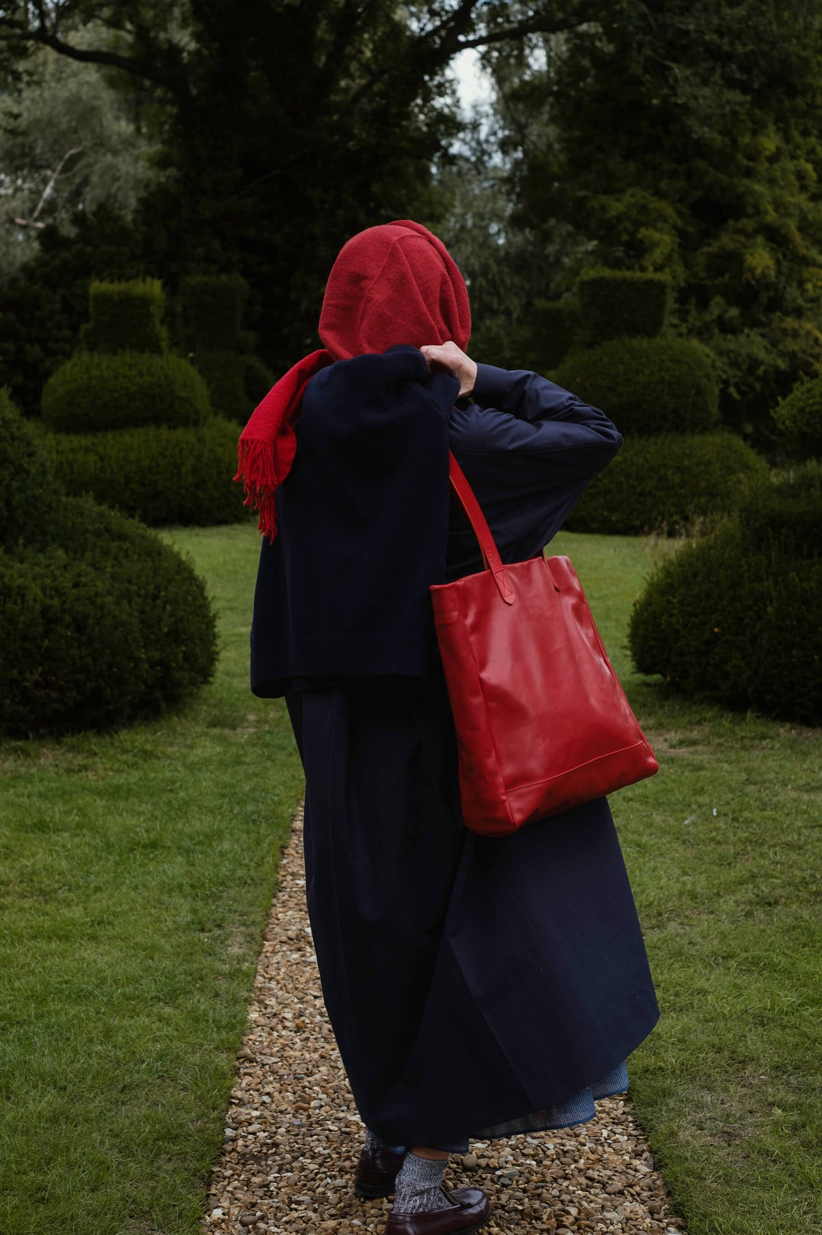 Ives Tote Bag - Red