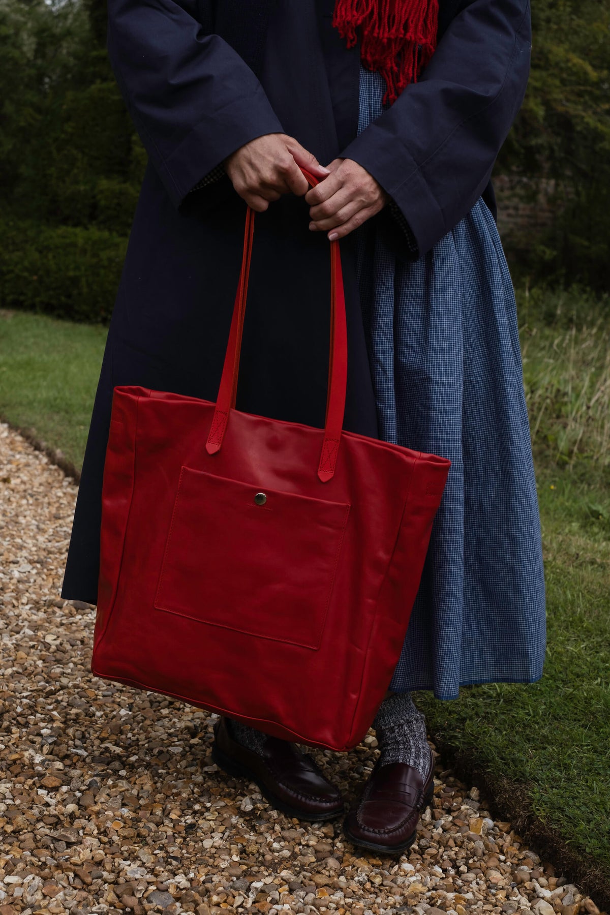 Ives Tote Bag - Red