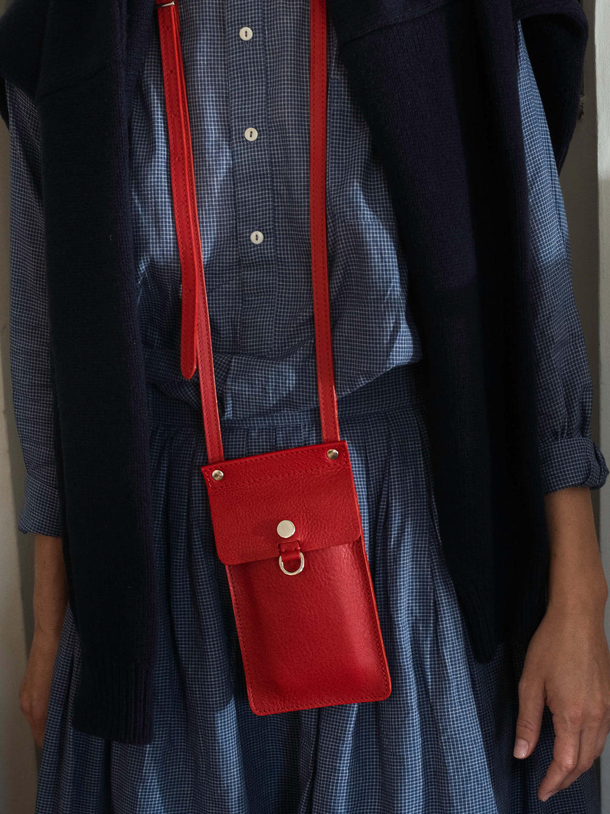 Port Crossbody - Red