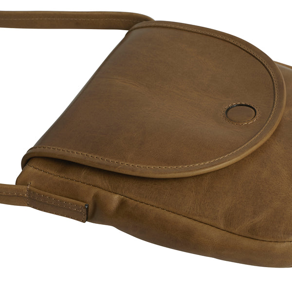 Cam Crossbody Leather Bag - Khaki – M.Hulot