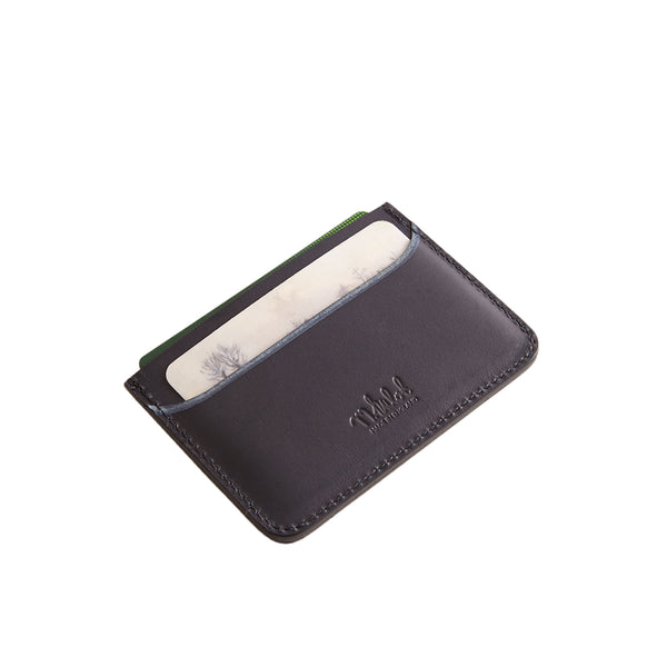Socon Crafted Leather Cardholder - Navy